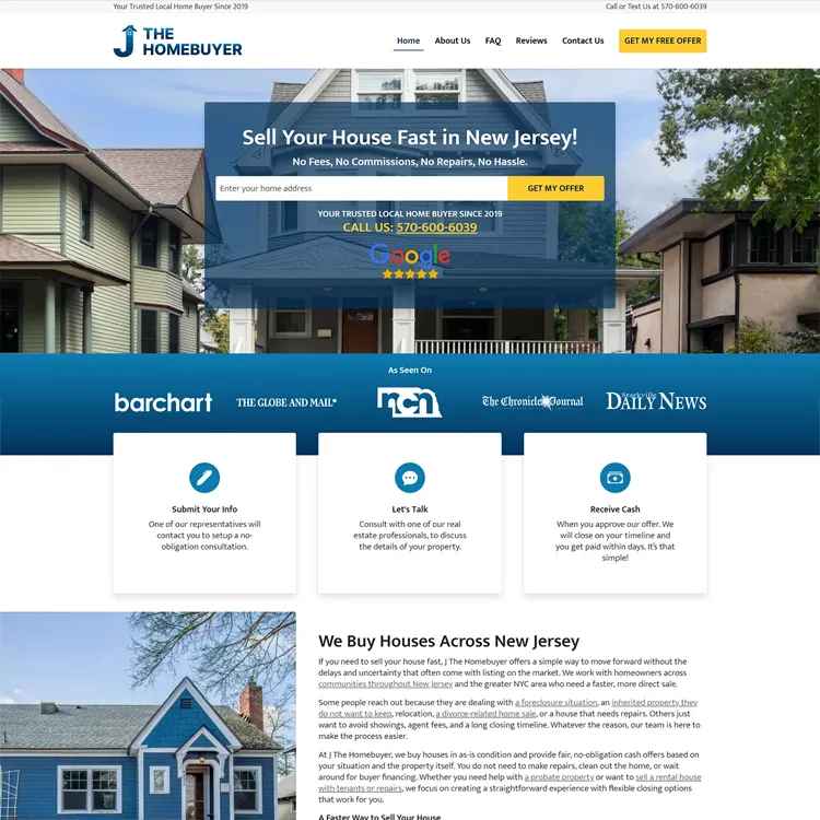 J The Homebuyer Website Preview Scroll Thumbnail