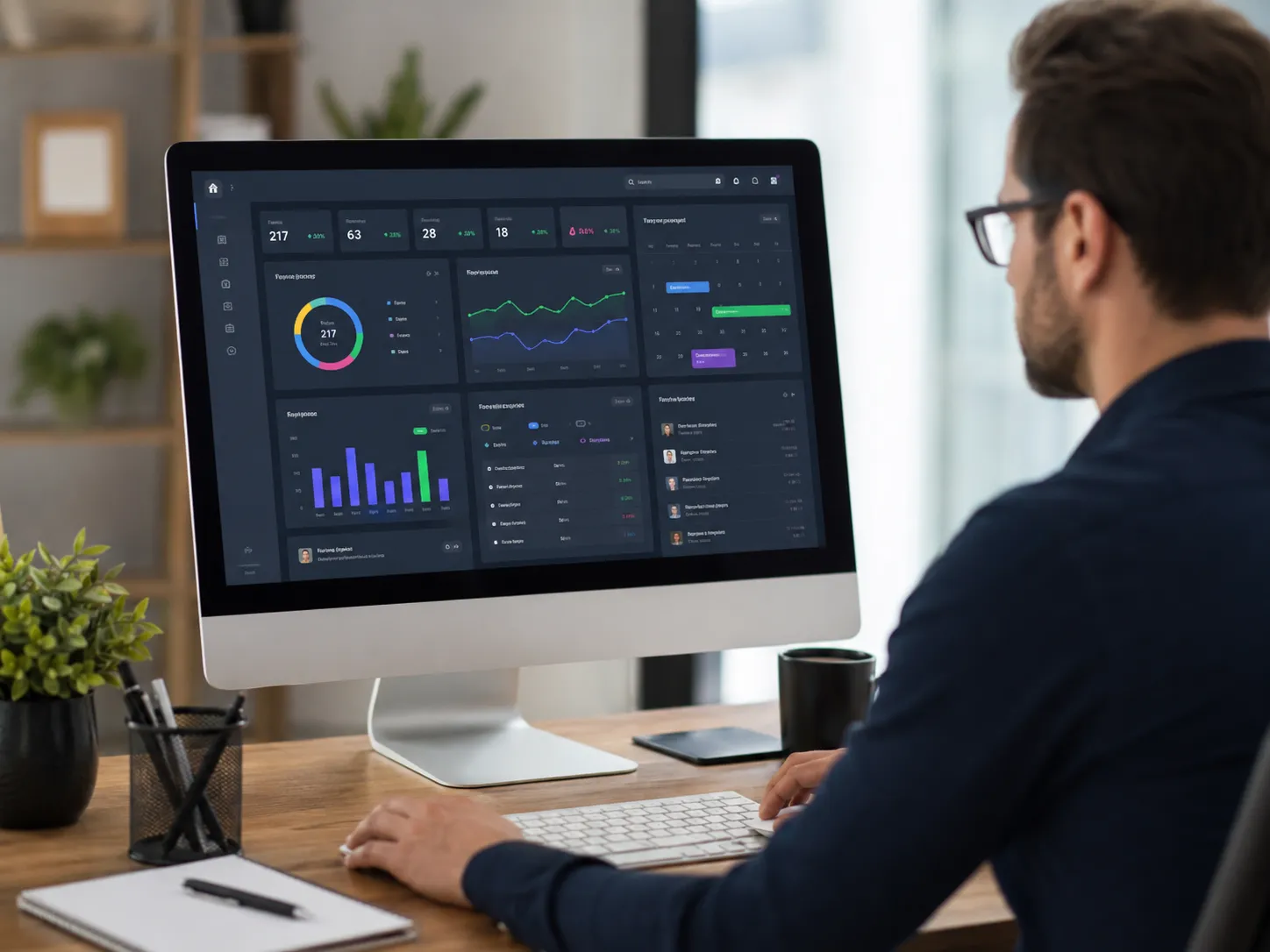Real estate investor appointment follow up dashboard showing calls forms and booked seller appointments